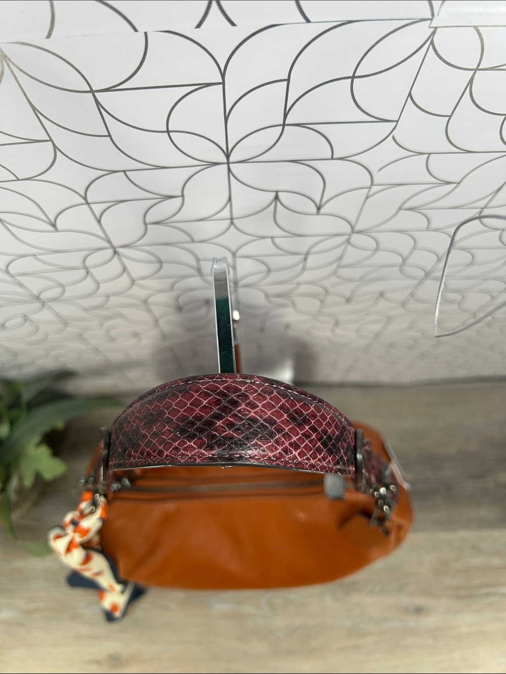 4068 Coach burnt orange Leather crossbody 268144068 - Picture 6 of 15